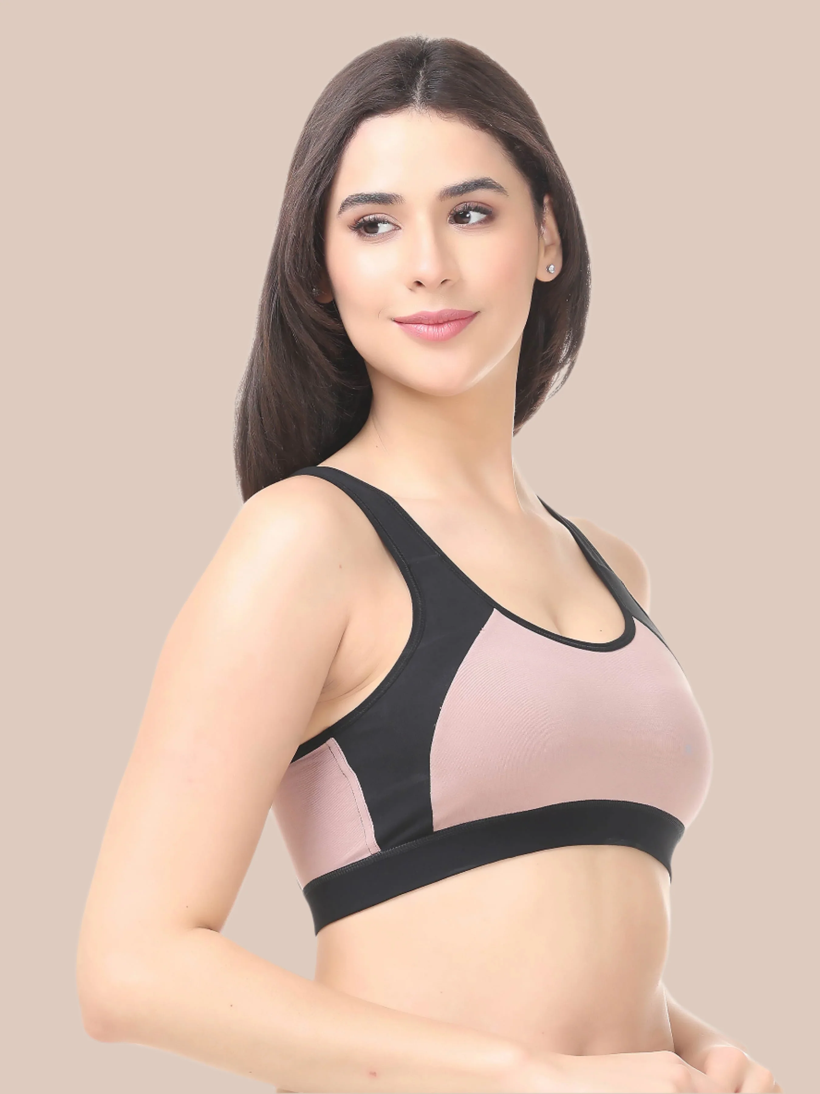ACTIVE-101 : Medium Impact Active Bra - Image 2
