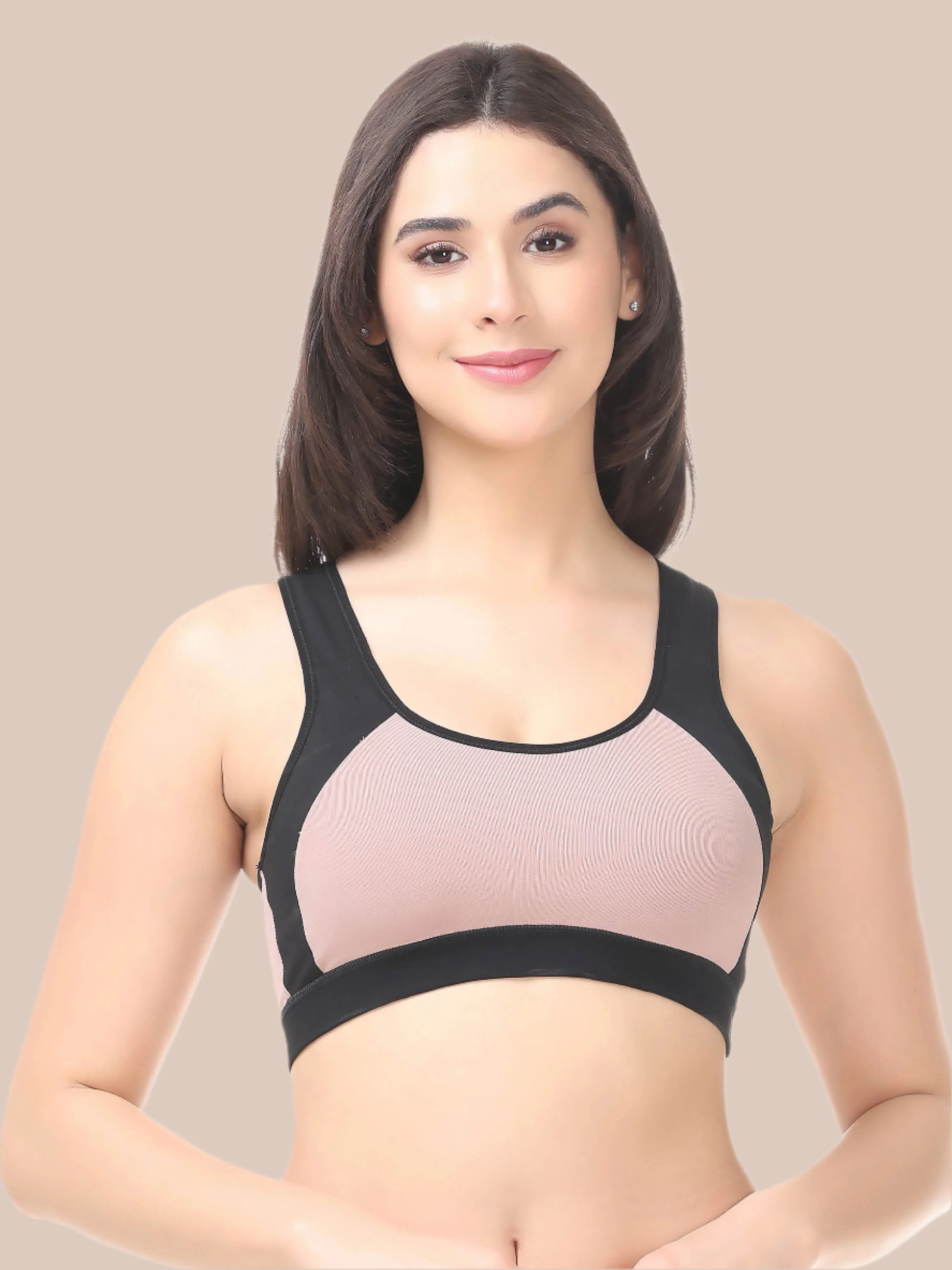 ACTIVE-101 : Medium Impact Active Bra - Image 3