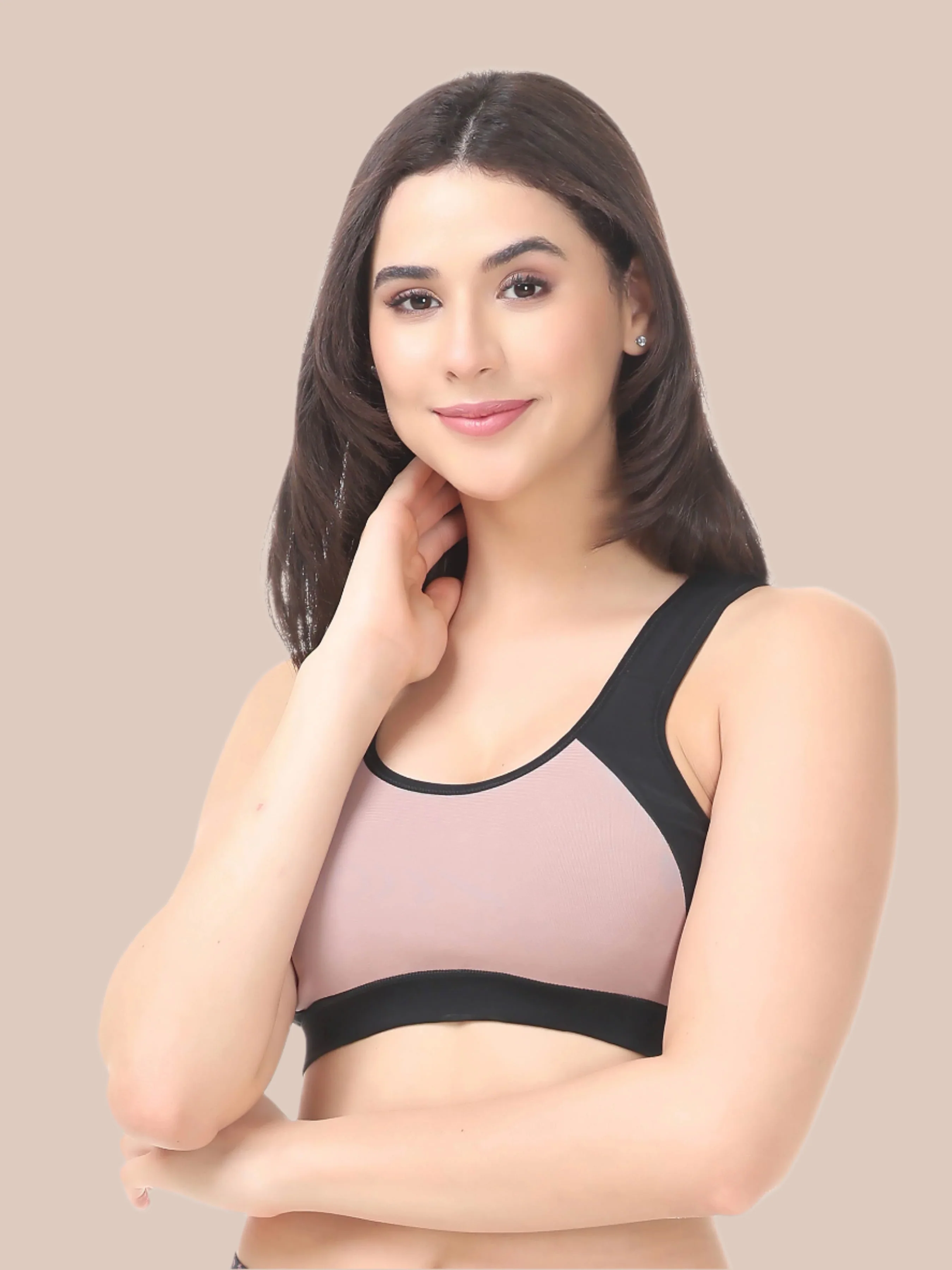 ACTIVE-101 : Medium Impact Active Bra - Image 4