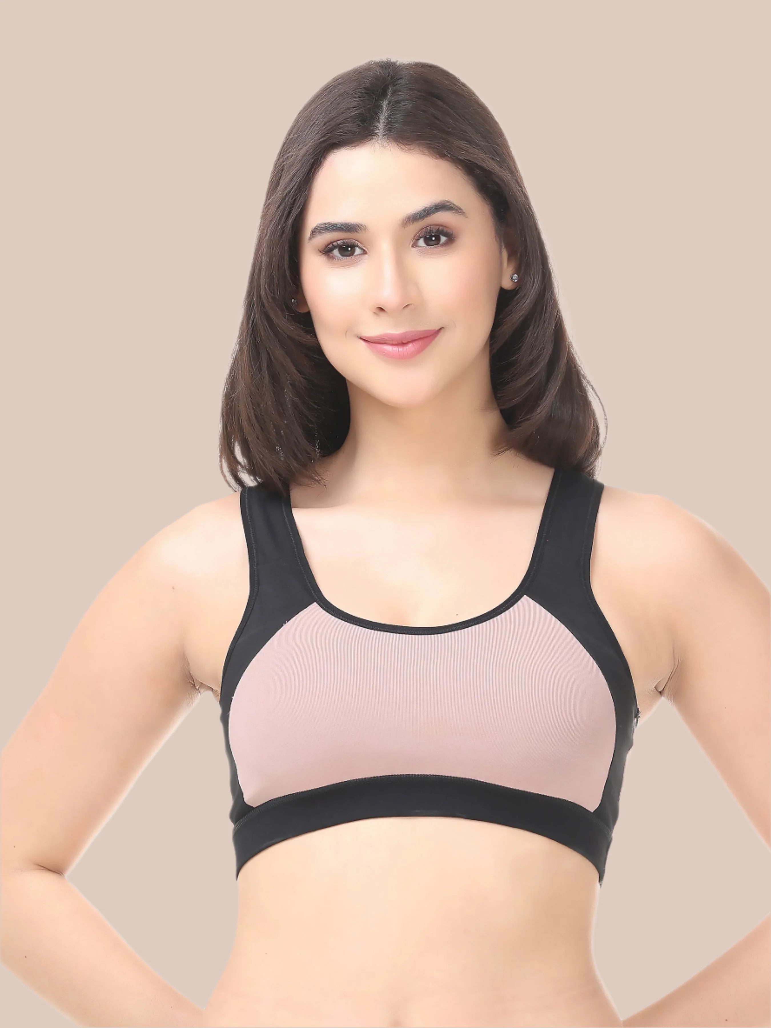 ACTIVE-101 : Medium Impact Active Bra - Image 5