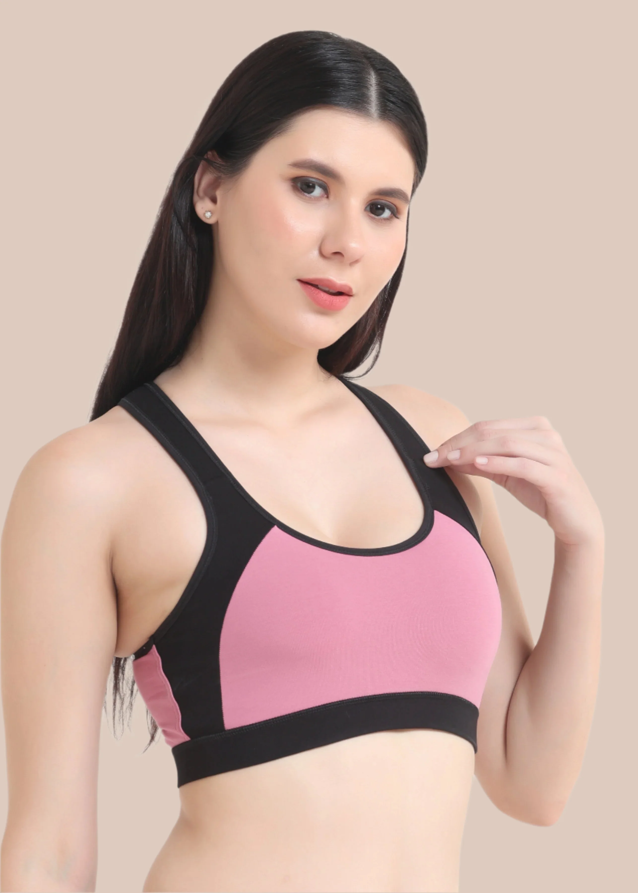 ACTIVE-101 : Medium Impact Active Bra - Image 3