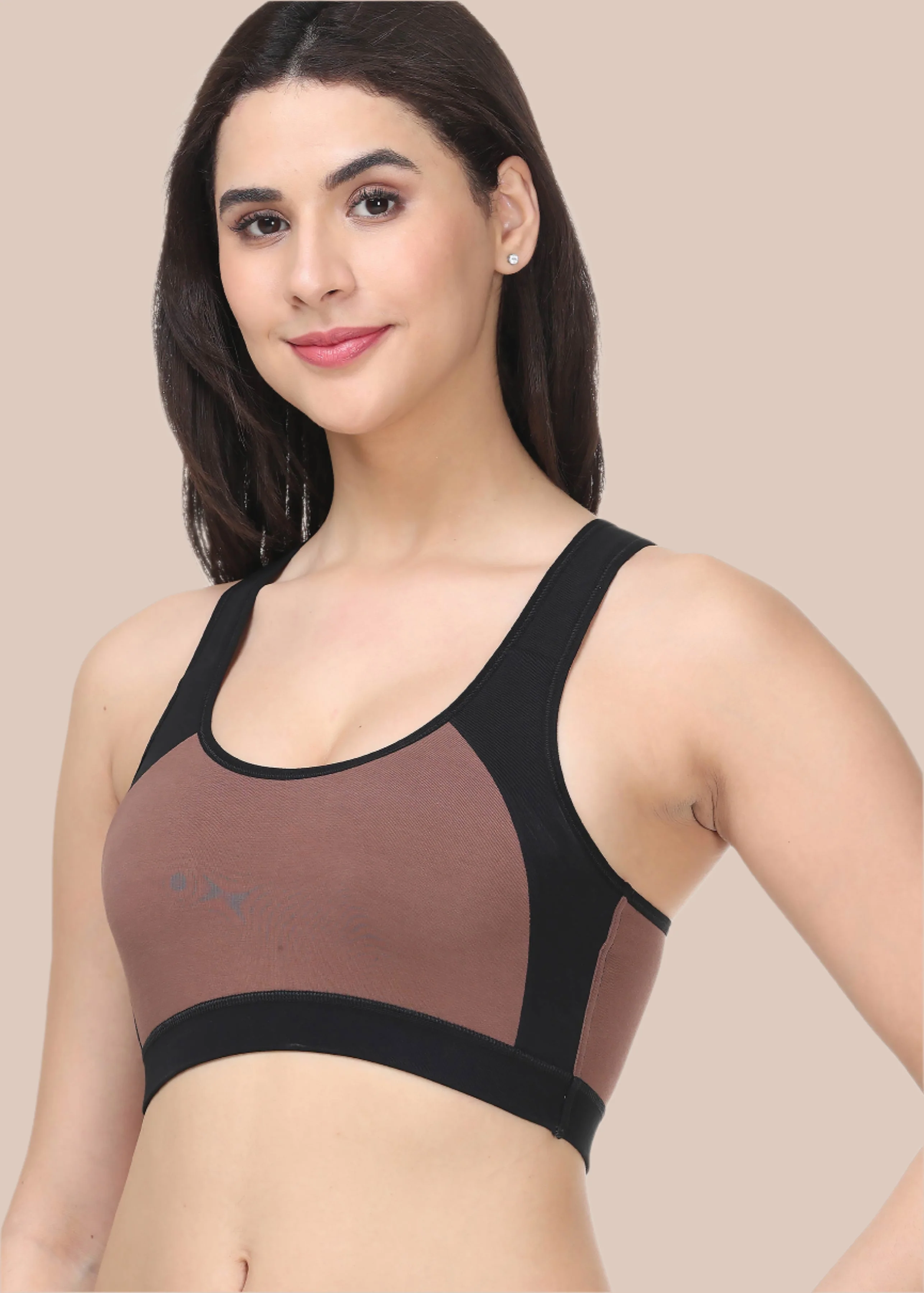 ACTIVE-101 : Medium Impact Active Bra - Image 2