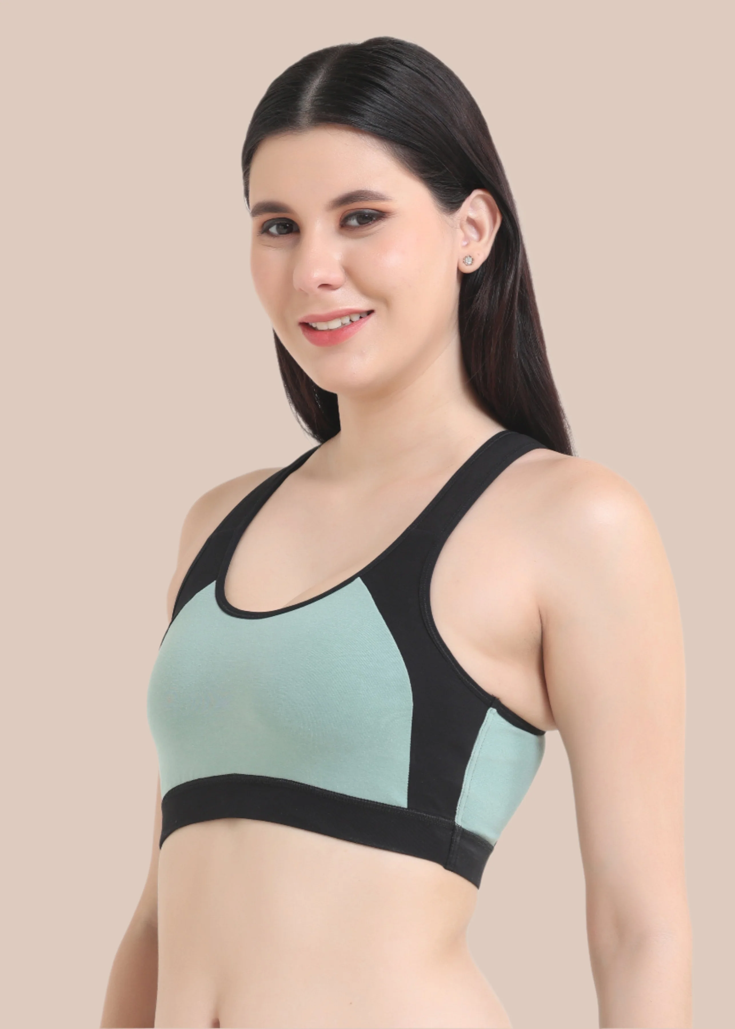 ACTIVE-101 : Medium Impact Active Bra - Image 2