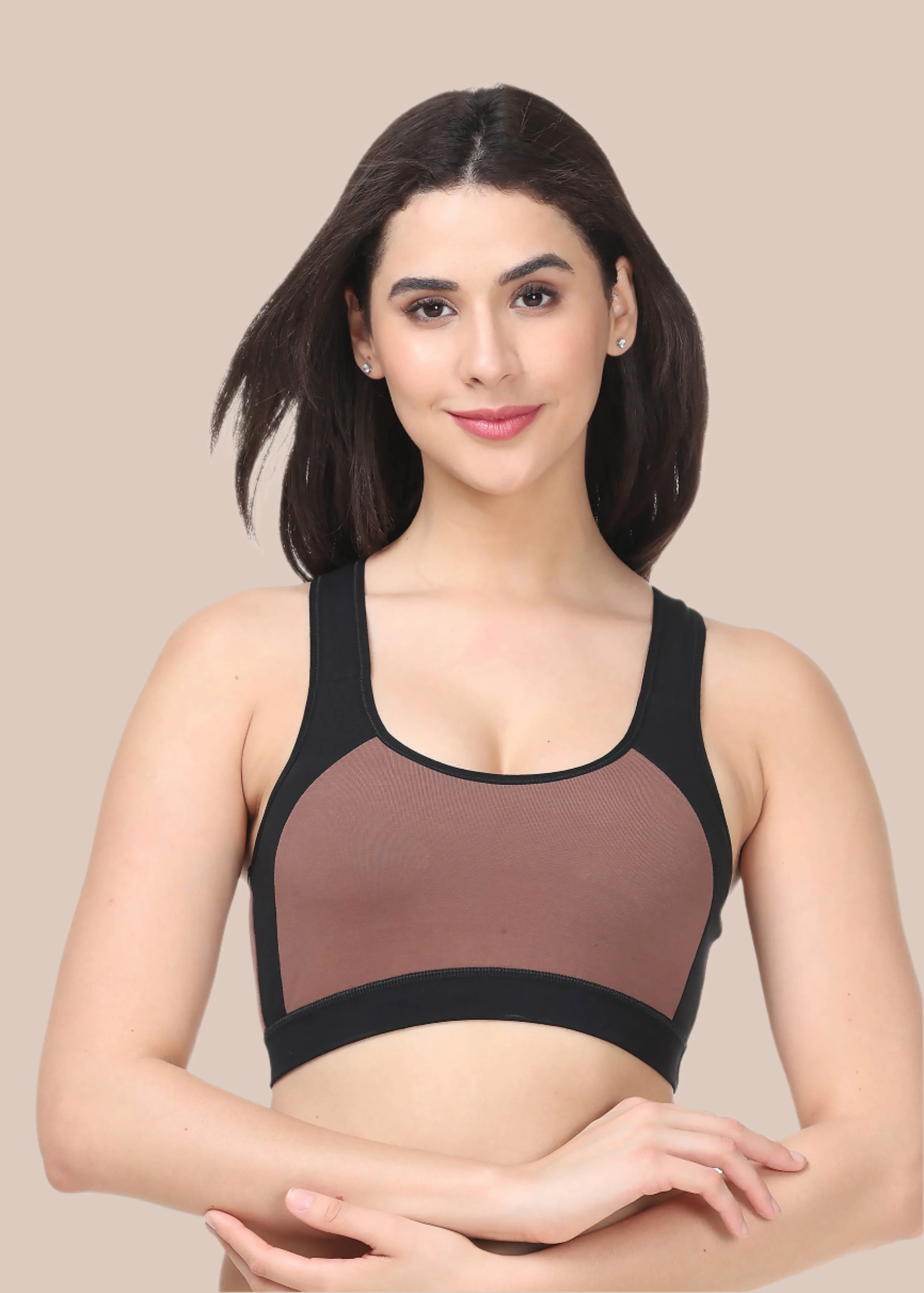 ACTIVE-101 : Medium Impact Active Bra - Image 3