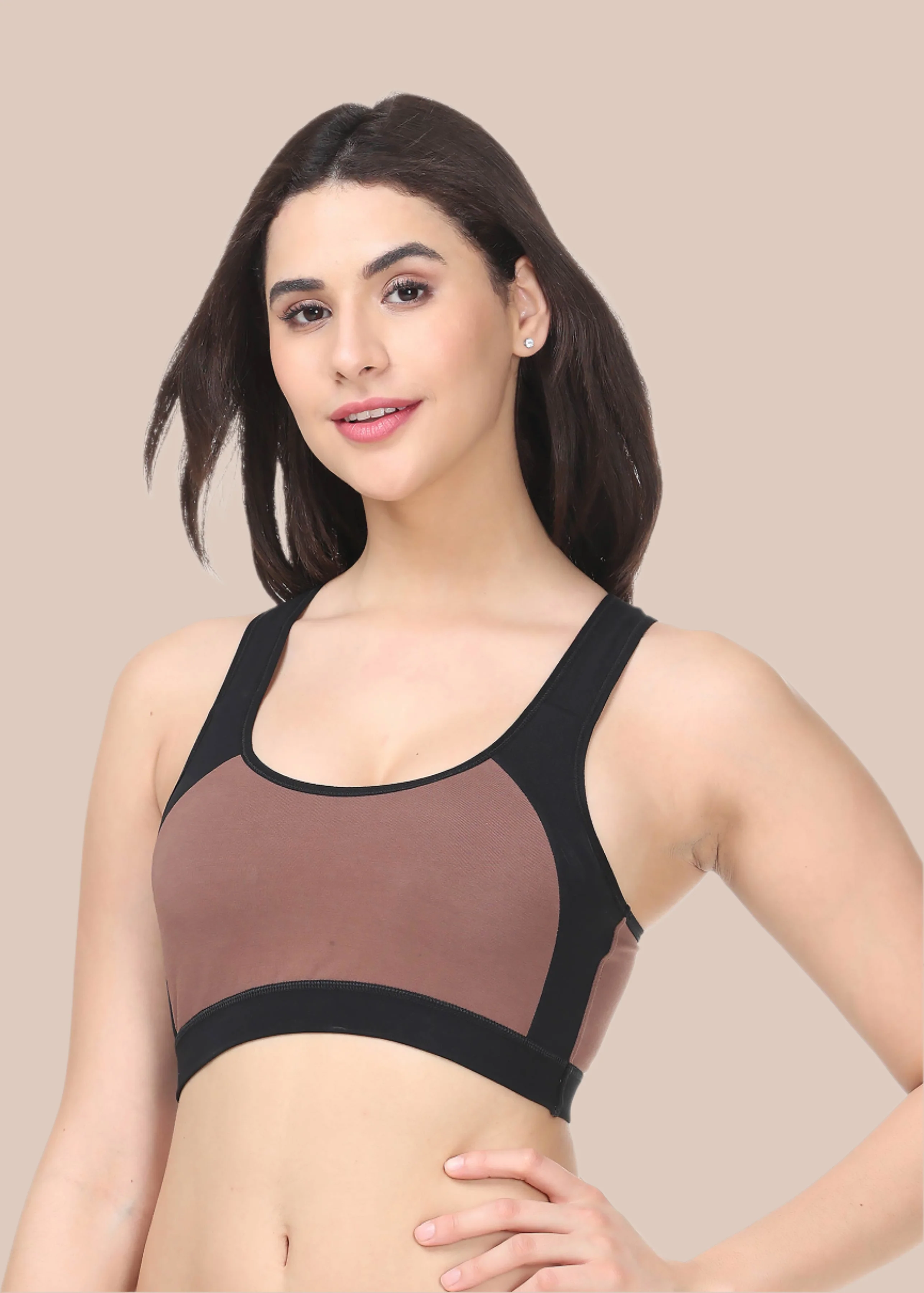 ACTIVE-101 : Medium Impact Active Bra - Image 4