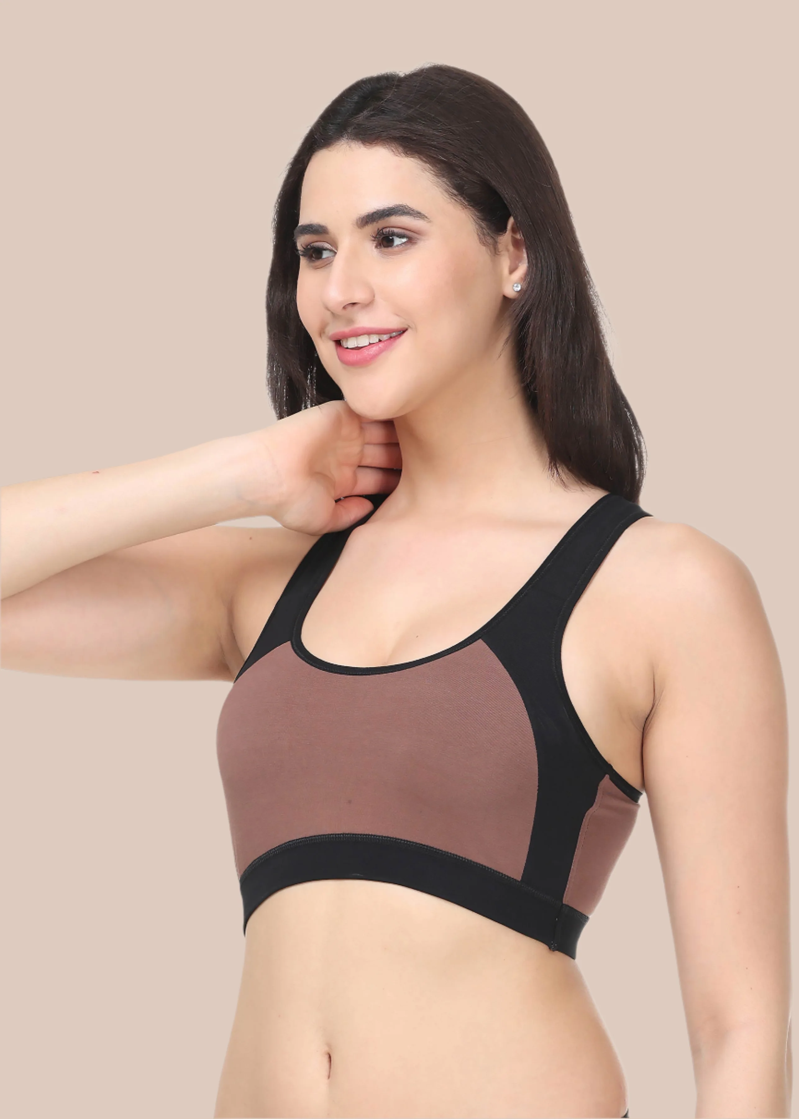 ACTIVE-101 : Medium Impact Active Bra - Image 5