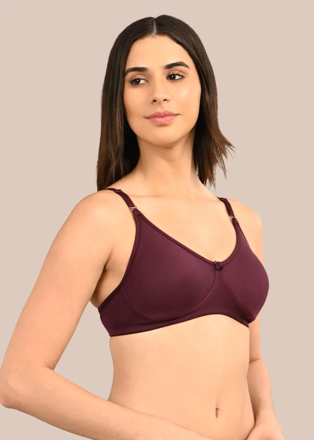 ZERA:Double Layered Moulded Bra - Image 4