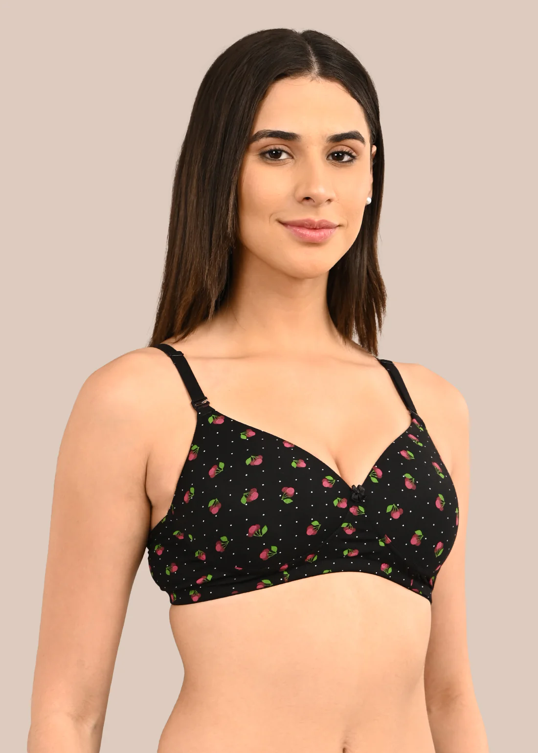 EZA :Padded Printed Bra - Image 3