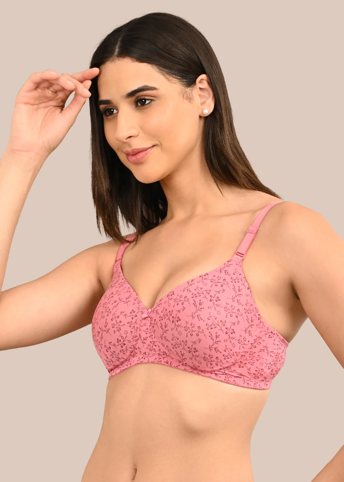 EZA :Padded Printed Bra - Image 2