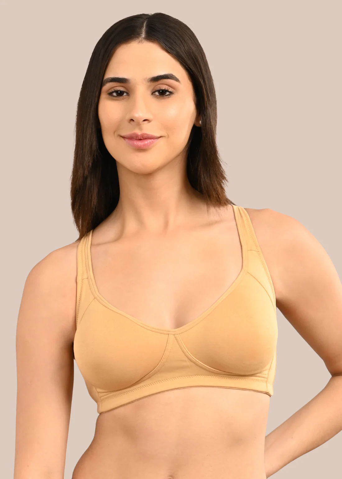 LIVIA:Full Coverage Moulded Bra - Image 3