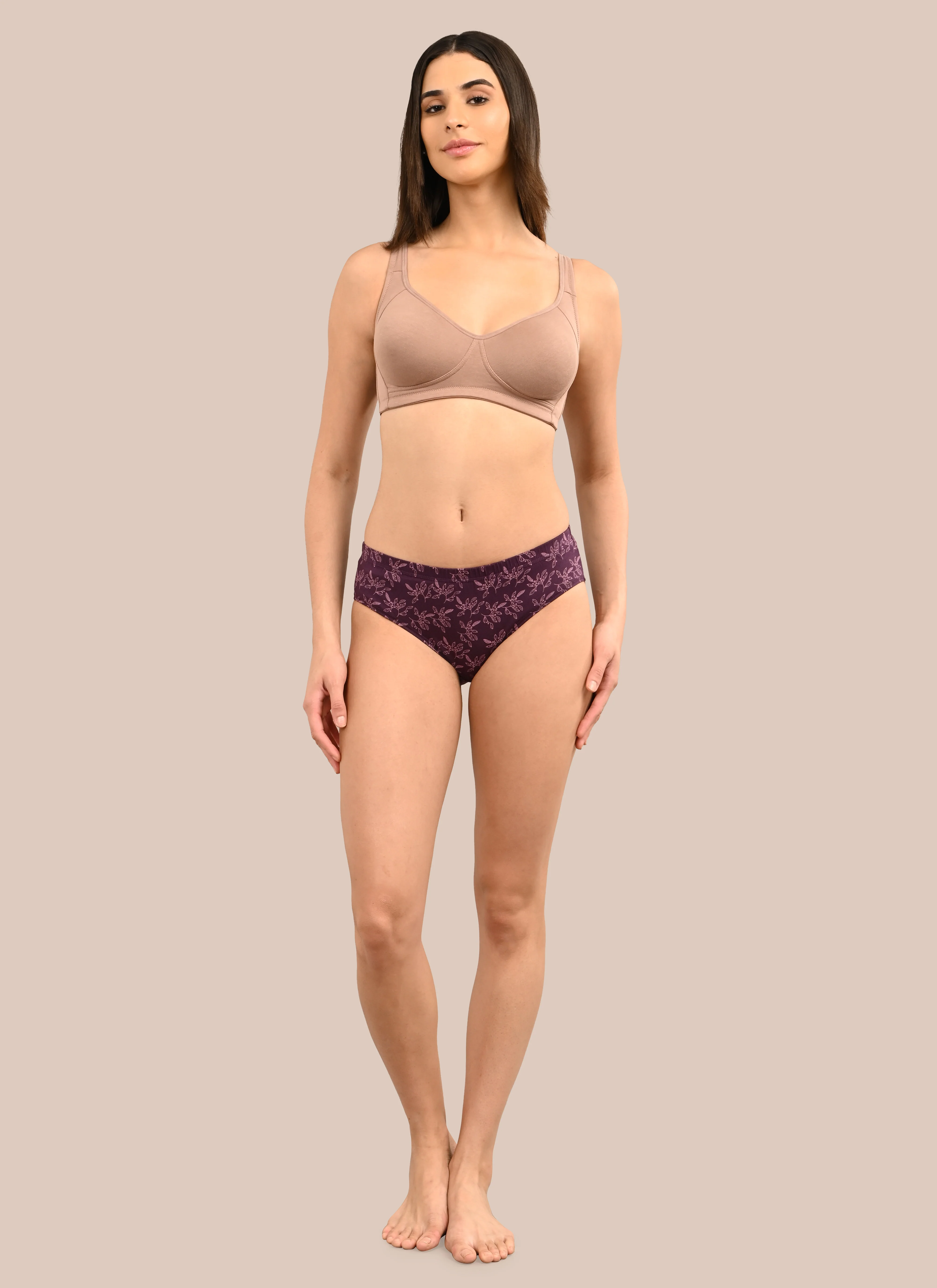 LIVIA:Full Coverage Moulded Bra - Image 5