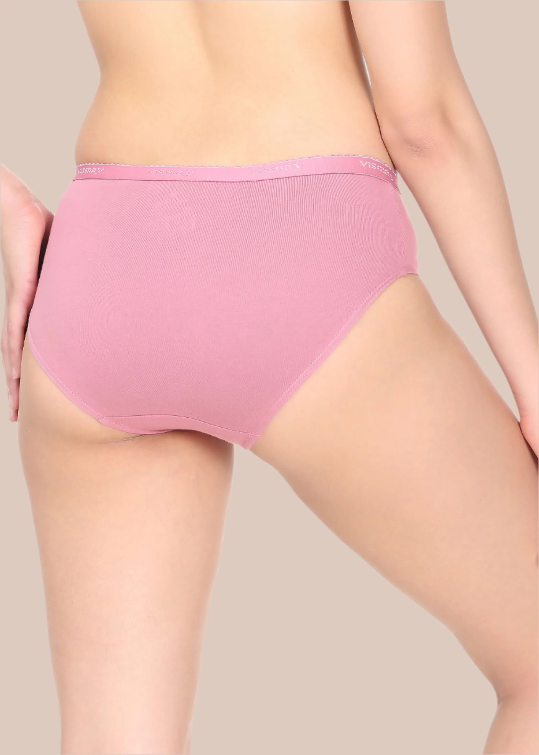 Nivia: Solid Outer Elastic Hipster Panty - Image 4