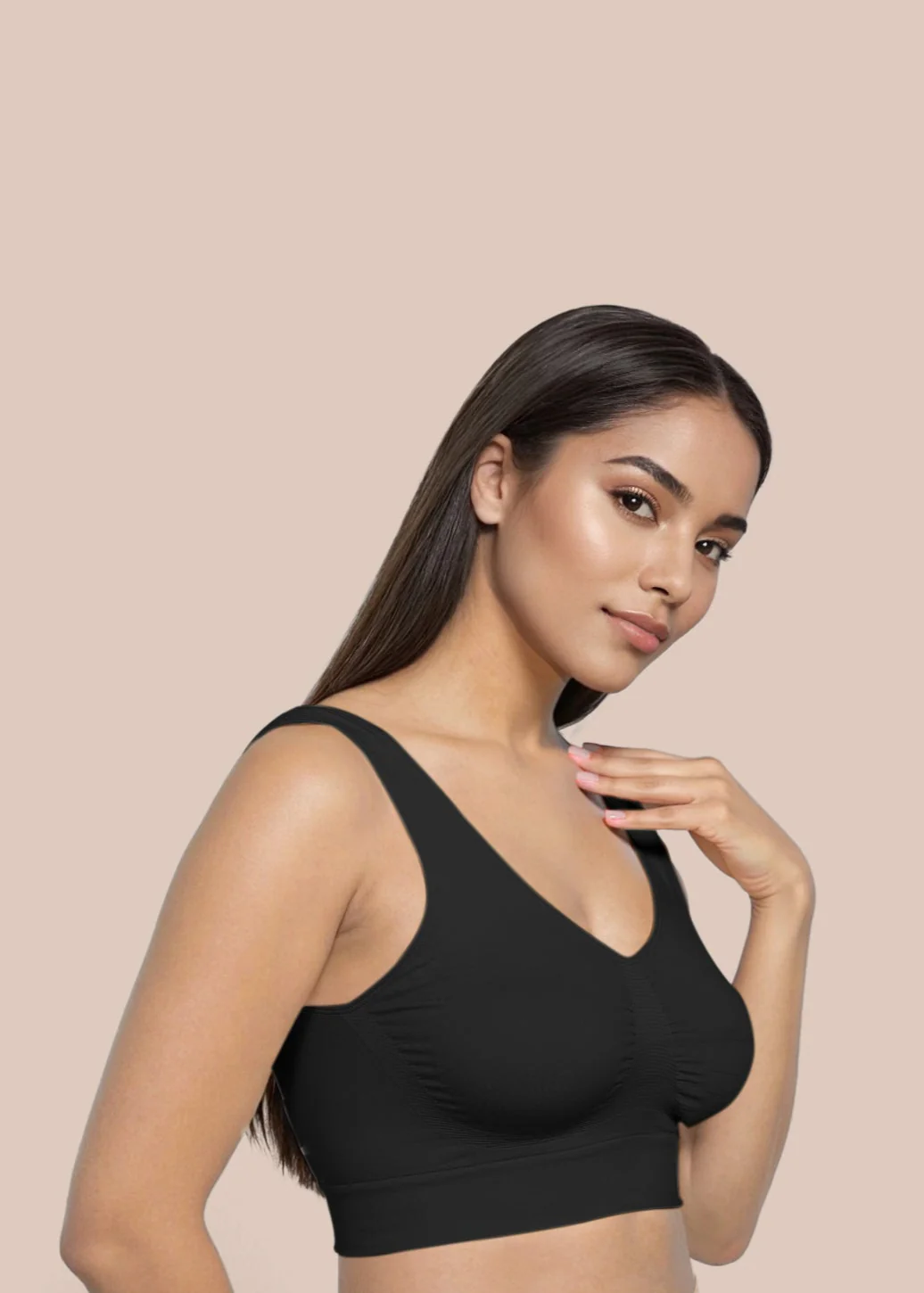 ZELIA :Seamless Bra - Image 4