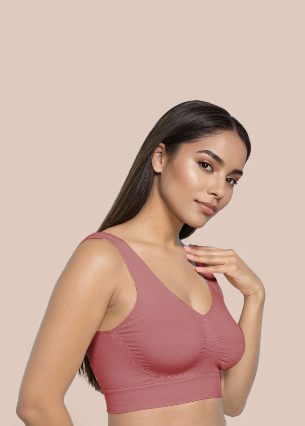ZELIA :Seamless Bra - Image 4