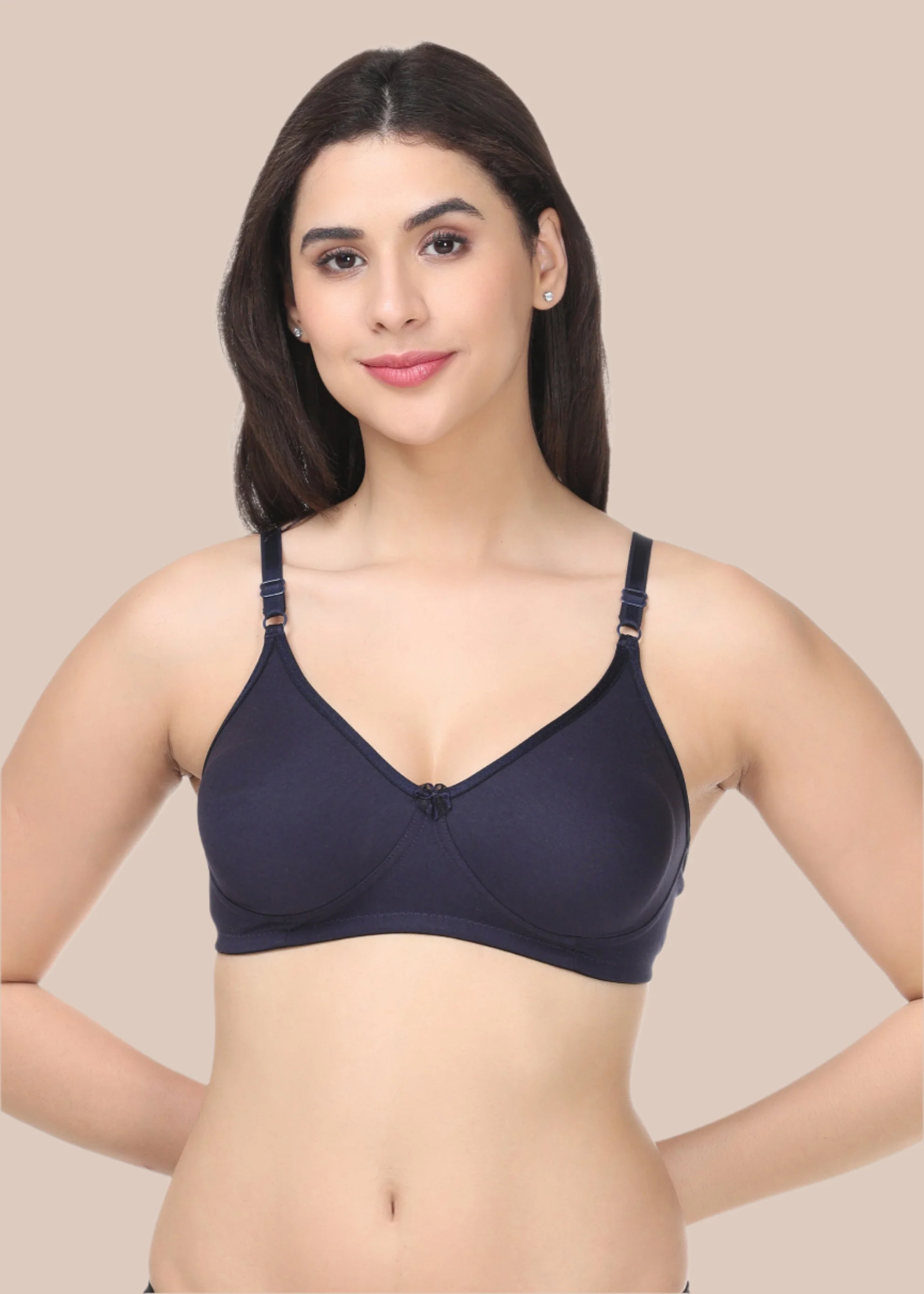 ZERA:Double Layered Moulded Bra - Image 2