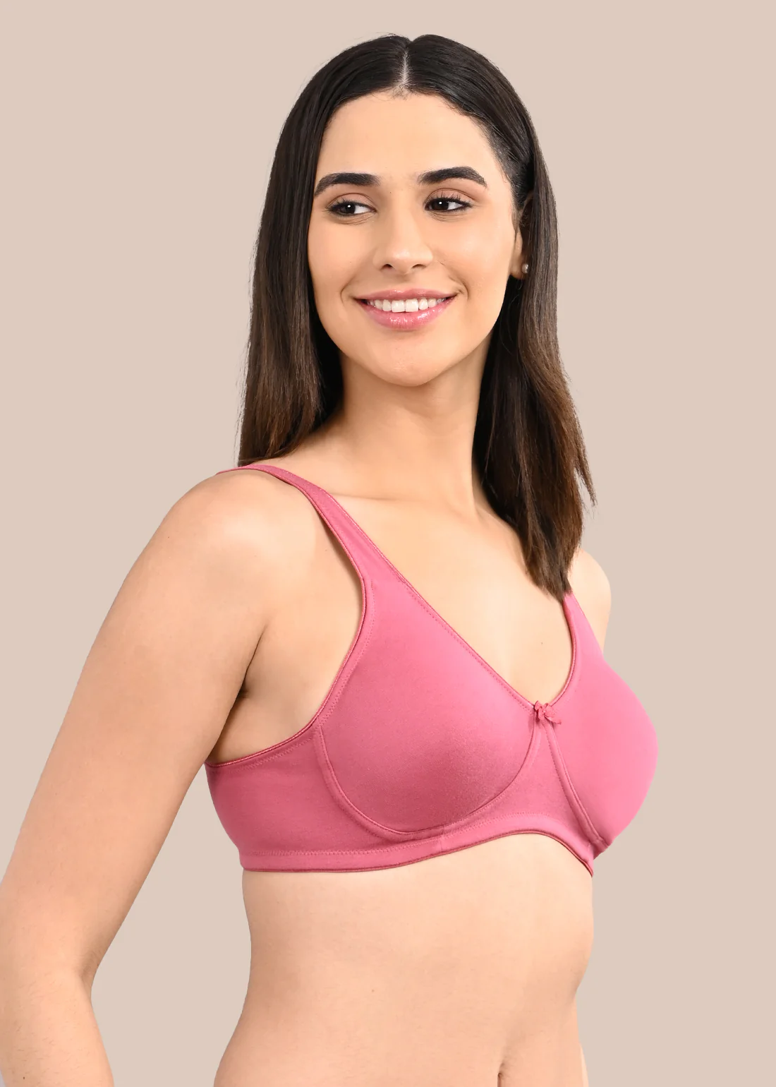 ZOE:Double Layered Moulded Bra - Image 3